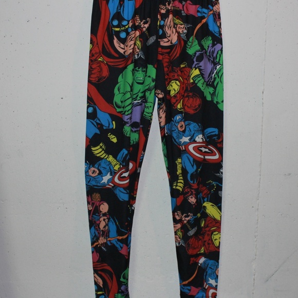 Marvel Superhero Comic Book leggings - Picture 2 of 7